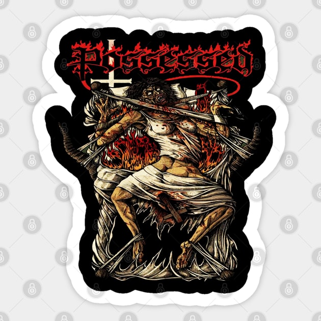 posssseeeeeeddddd Sticker by firuyee.official.designs